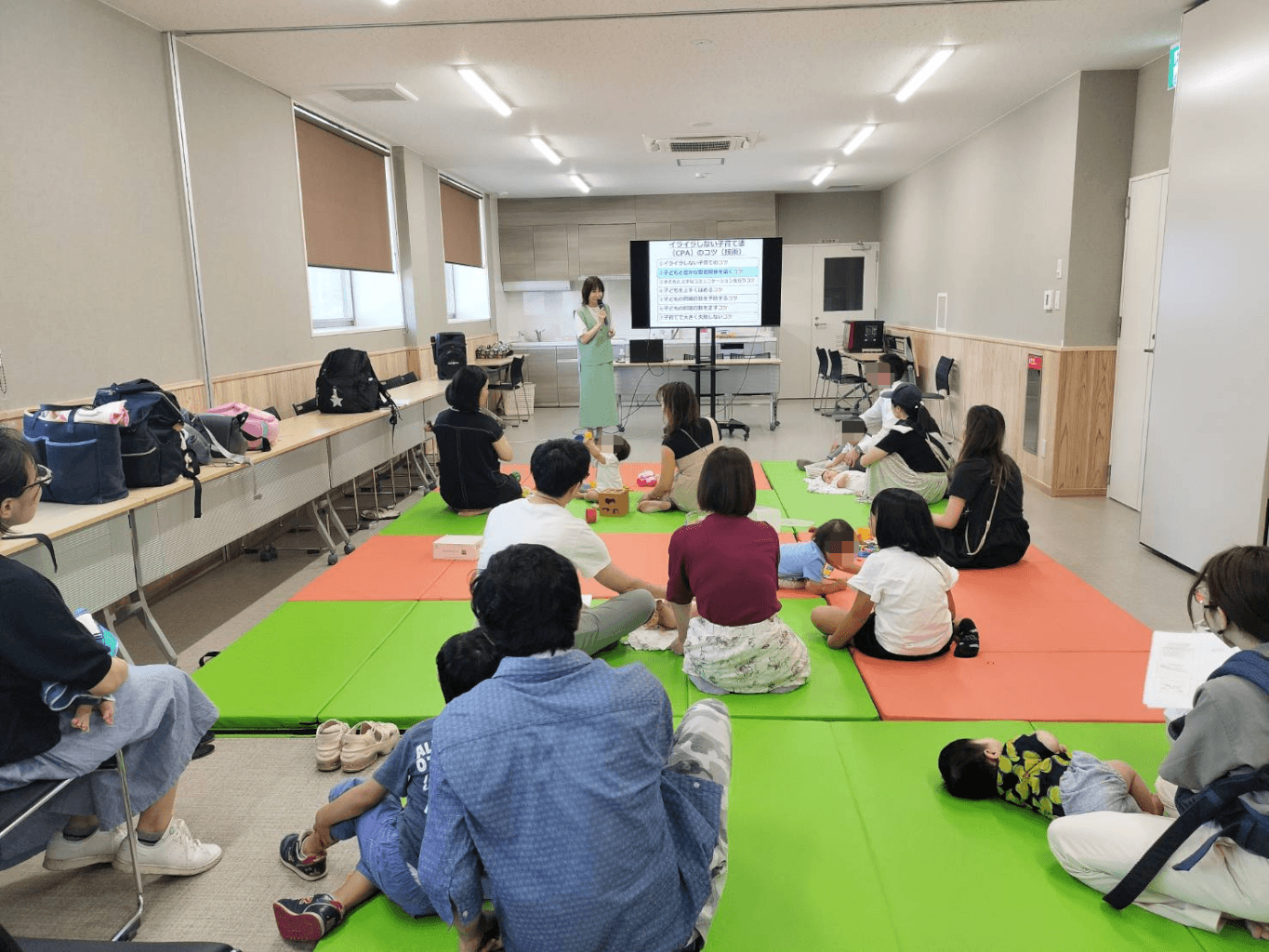 イライラしない子育て講座の開催風景4 - 講座の様子